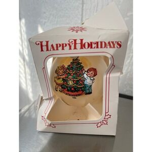 Happy Holidays 1986 Campbell's Christmas Ornament  Vintage